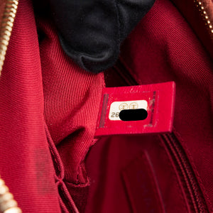 CHANEL LARGE GABRIELLE HOBO BAG TWEED / CALFSKIN RED / MULTICOLOUR HARDWARE