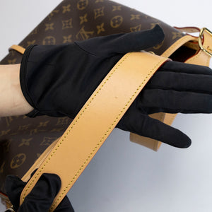 LOUIS VUITTON CARRYALL PM MONOGRAM CANVAS GHW (MICROCHIP)