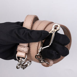 MIU MIU VITELLO LUX BOW SATCHEL CALFSKIN LEATHER