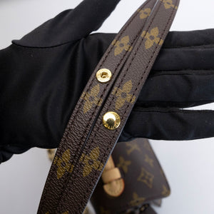 LOUIS VUITTON POCHETTE METIS EAST WEST MONOGRAM CANVAS GHW (MICROCHIP)
