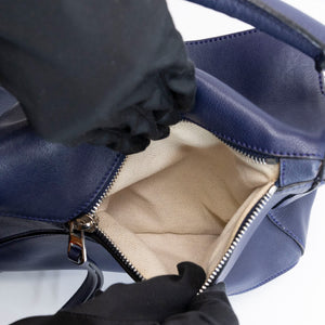 LOEWE MEDIUM PUZZLE BAG NAVY CALFSKIN SHW