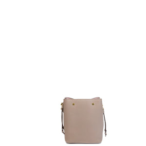 LOUIS VUITTON NANO LOCKME BUCKET BEIGE CALFSKIN LEATHER GHW (MICROCHIP)