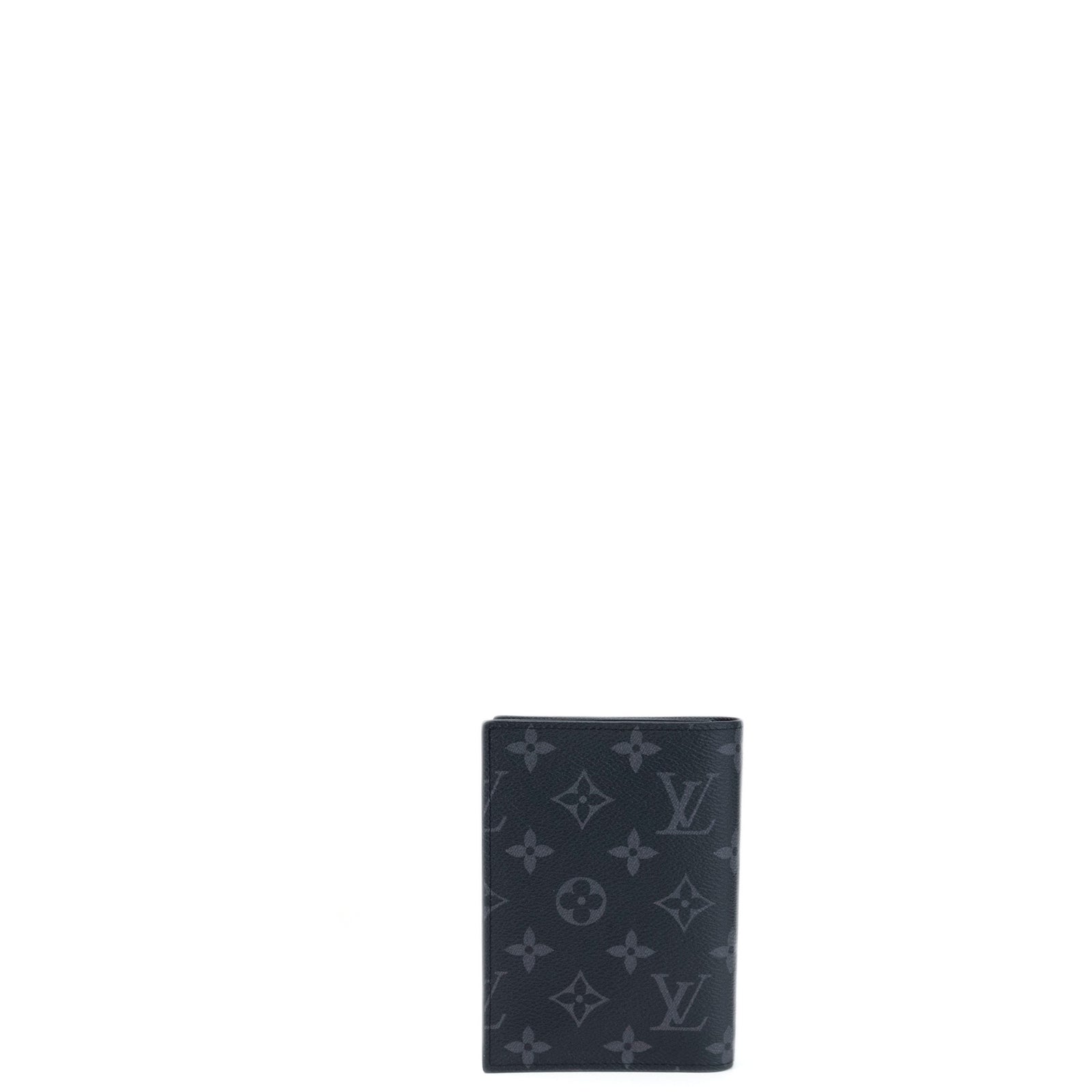 LOUIS VUITTON PASSPORT COVER MONOGRAM ECLIPSE