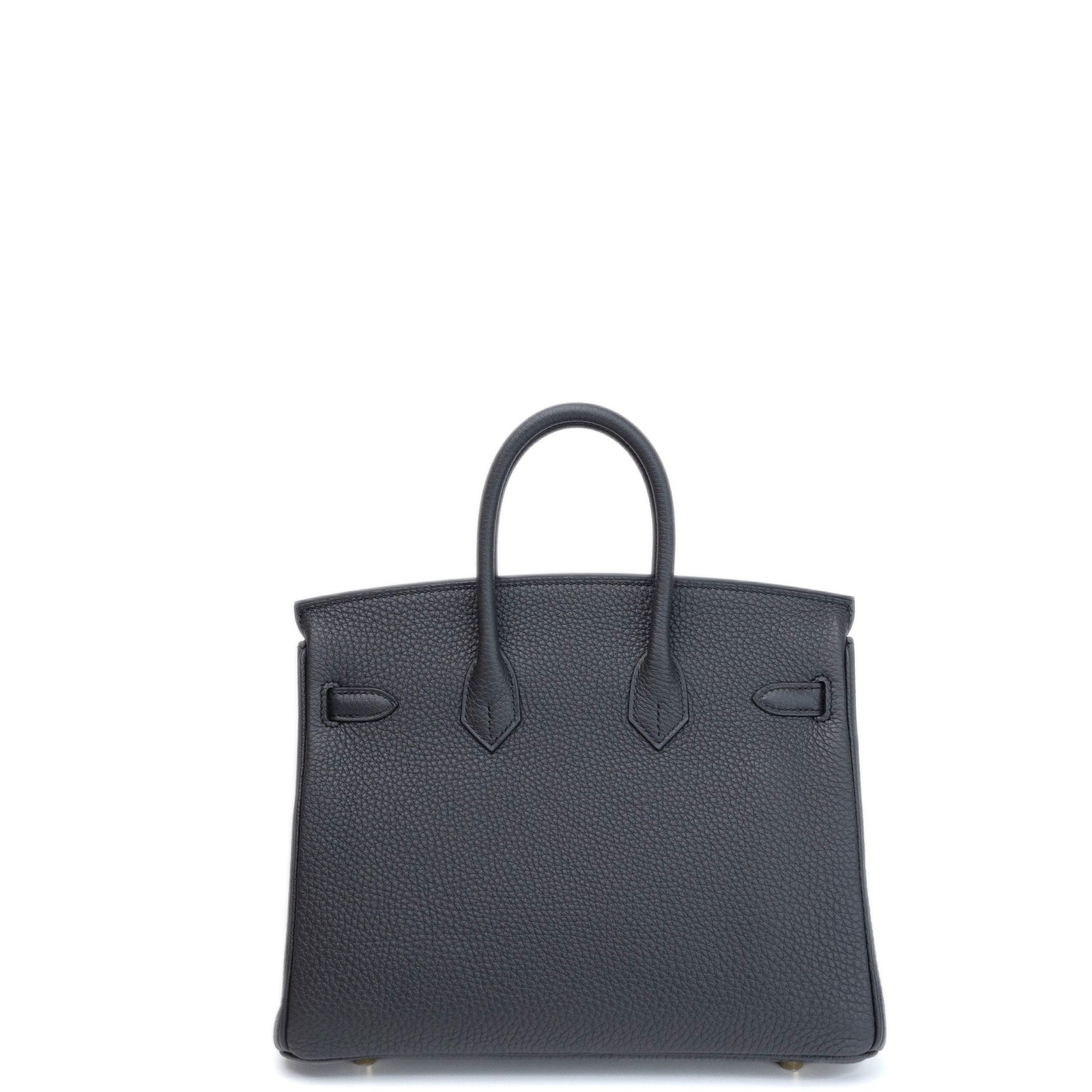 HERMES BIRKIN 25 VEAU TOGO PLOMB GHW STAMP K