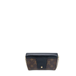 LOUIS VUITTON PADLOCK PN STRAP MONOGRAM BLACK GHW (MICROCHIP)