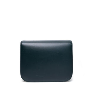 CELINE MEDIUM CLASSIC BOX BAG GOATSKIN AMAZON GREEN GHW