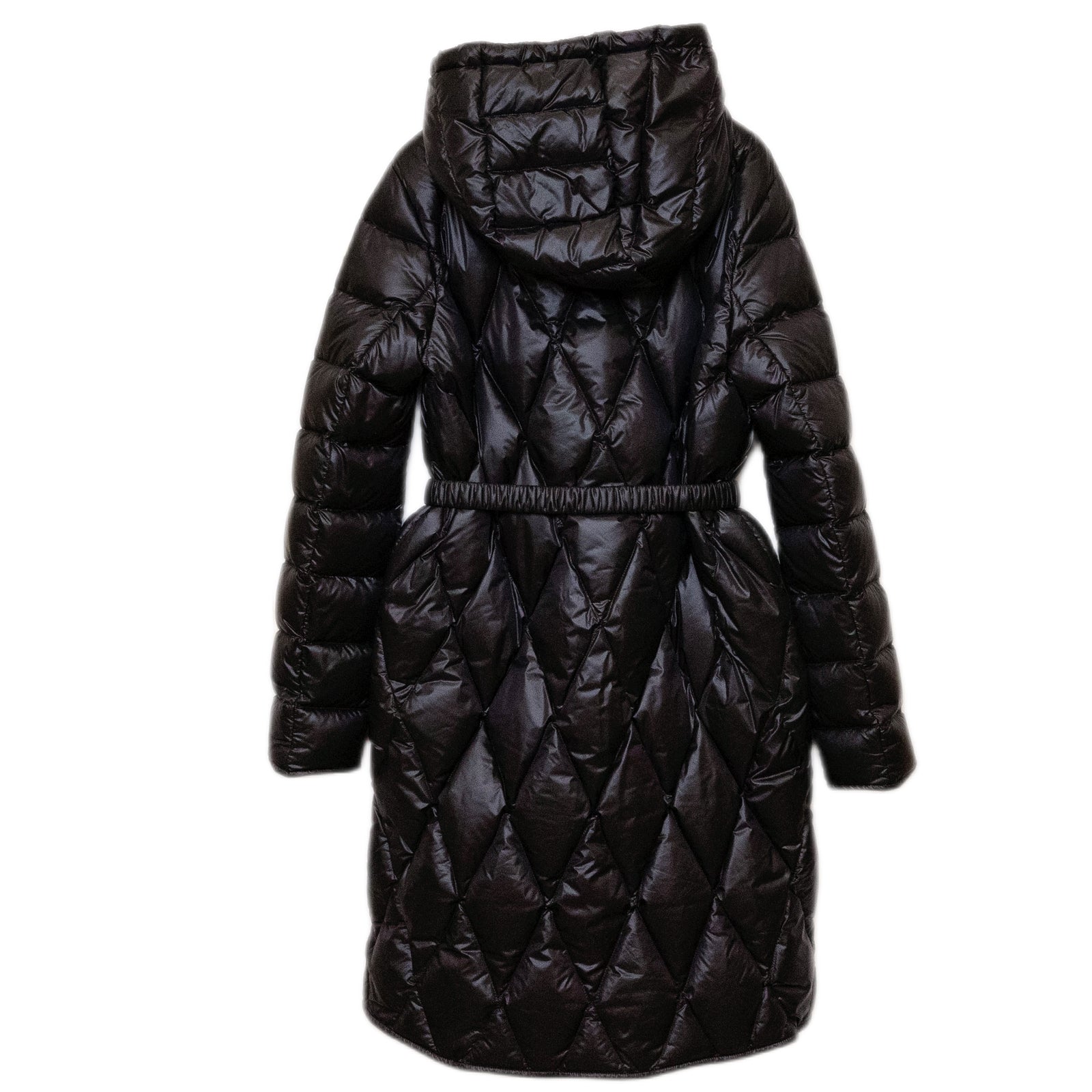 MONCLER SERILONG RECYCLED NYLON LONG COAT SIZE 2