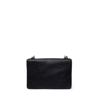 CHRISTIAN DIOR J'ADIOR FLAP BAG BLACK LAMBSKIN LEATHER SHW
