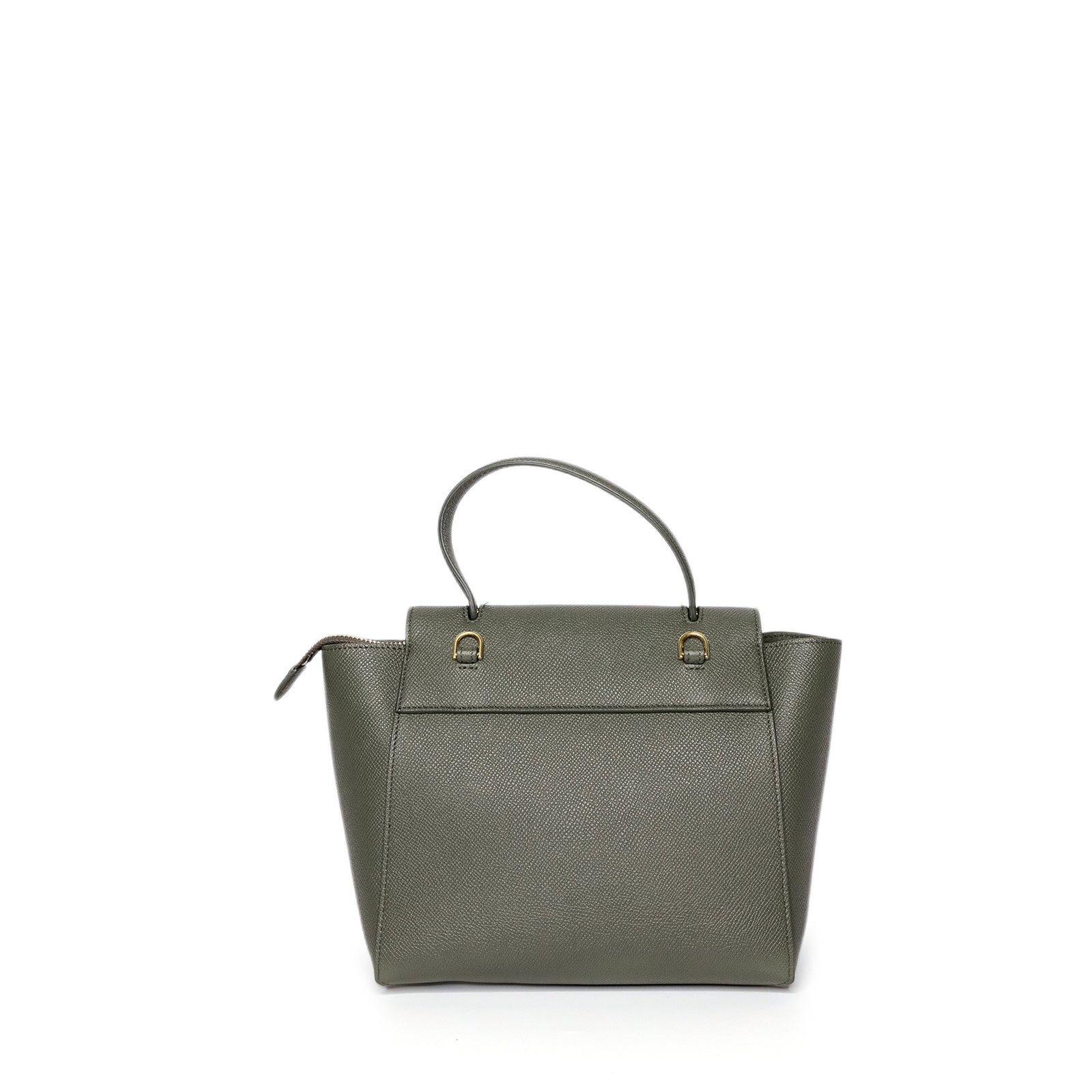 CELINE BELT BAG NANO OLIVE GREEN GHW
