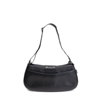 CHRISTIAN DIOR VINTAGE PUNK SHOULDER BAG BLACK SHW