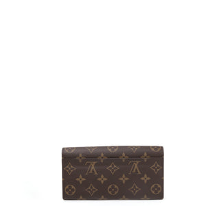 LOUIS VUITTON EMILIE WALLET MONOGRAM ROSE BALLERINE GHW