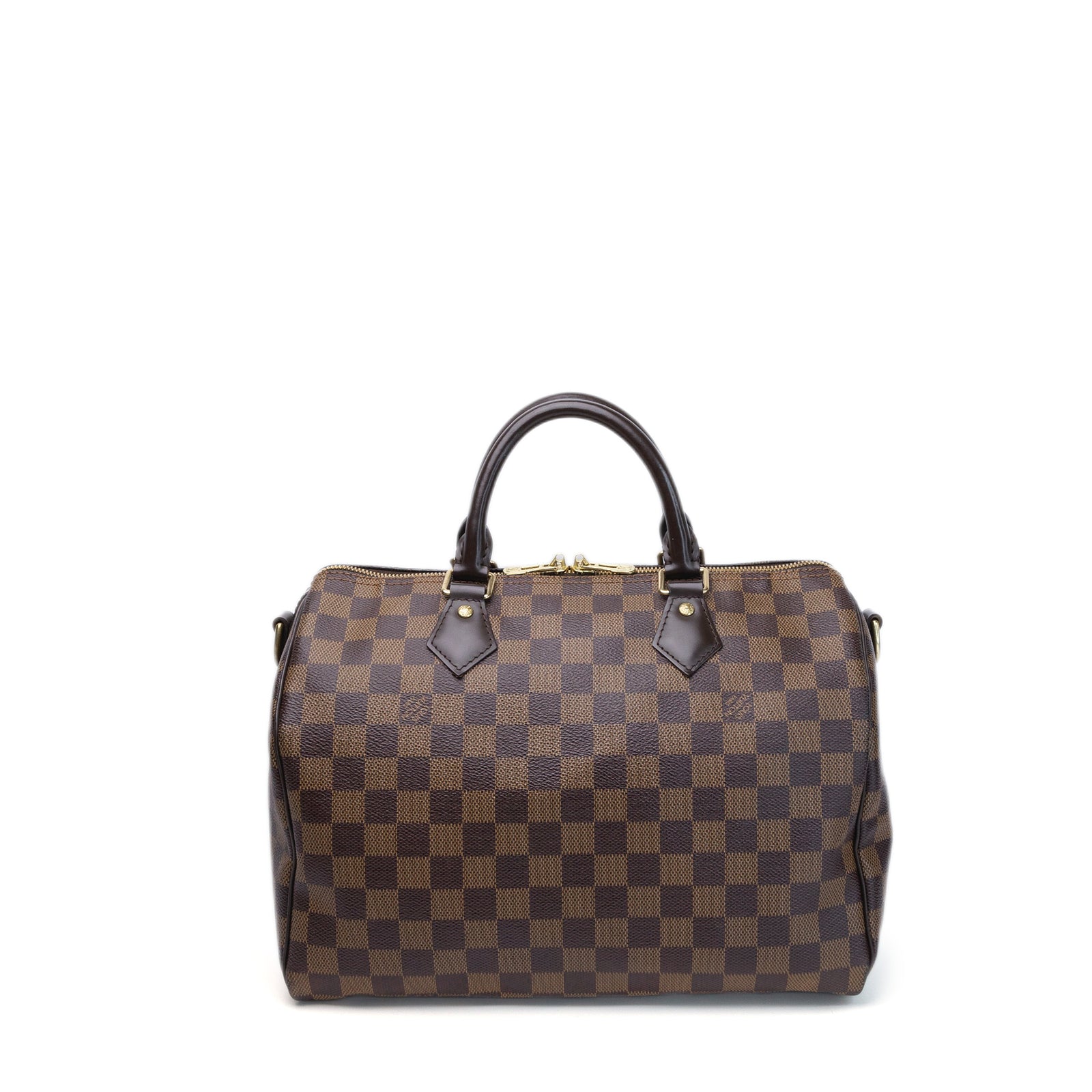 LOUIS VUITTON SPEEDY 30 DAMIER EBENE GHW