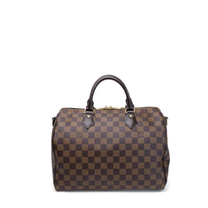 LOUIS VUITTON SPEEDY 30 DAMIER EBENE GHW