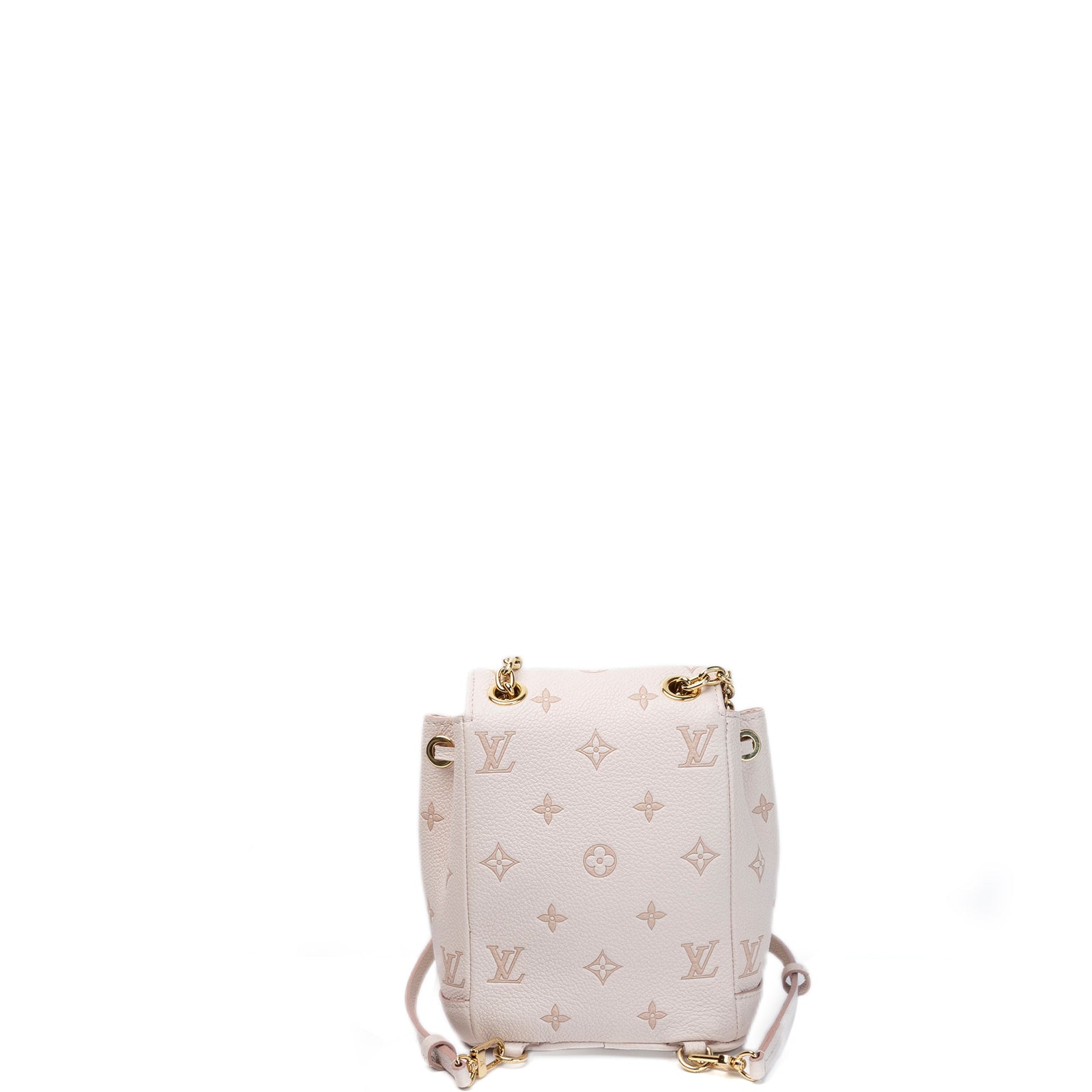 LOUIS VUITTON NANO NEO BACKPACK PINK MONOGRAM EMPREINTE LEATHER GHW