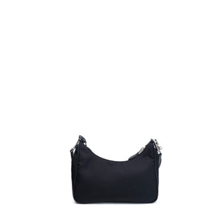 PRADA RE-EDITION 2005 SHOULDER BAG RE-NYLON BLACK SHW
