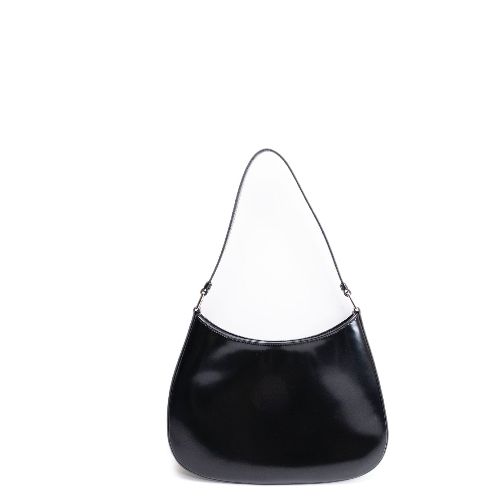 PRADA CLEO BAG BLACK CALFSKIN LEATHER SHW