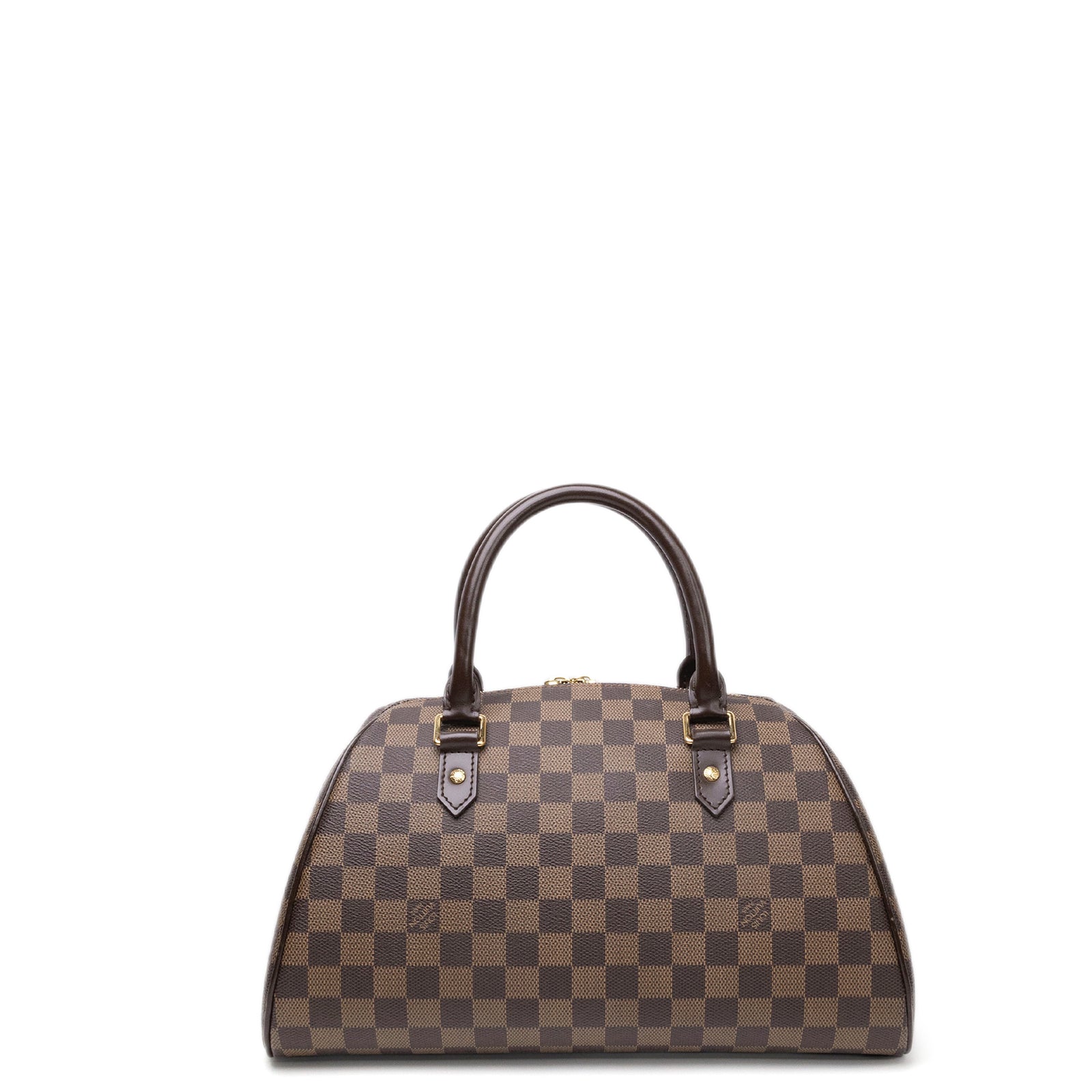 LOUIS VUITTON RIBERA MM TOTE DAMIER EBENE CANVAS GHW