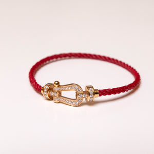 FRED FORCE 10 BRACELET 18K GOLD AND DIAMONDS