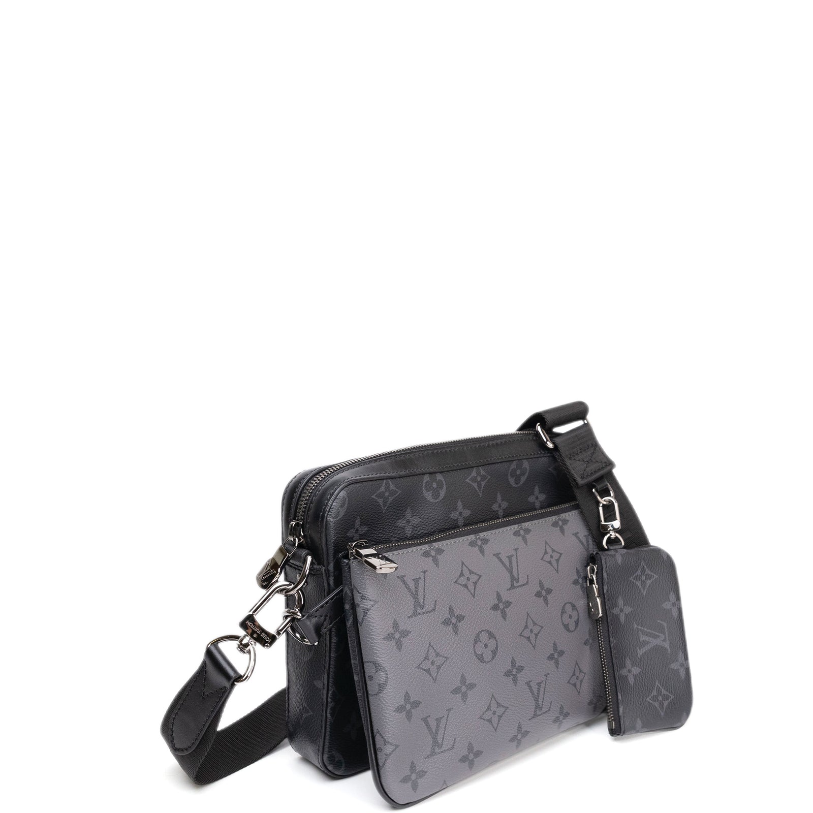 LOUIS VUITTON TRIO MESSENGER MONOGRAM ECLIPSE CANVAS SHW