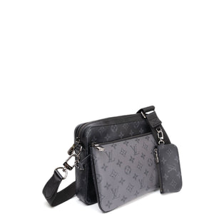 LOUIS VUITTON TRIO MESSENGER MONOGRAM ECLIPSE CANVAS SHW