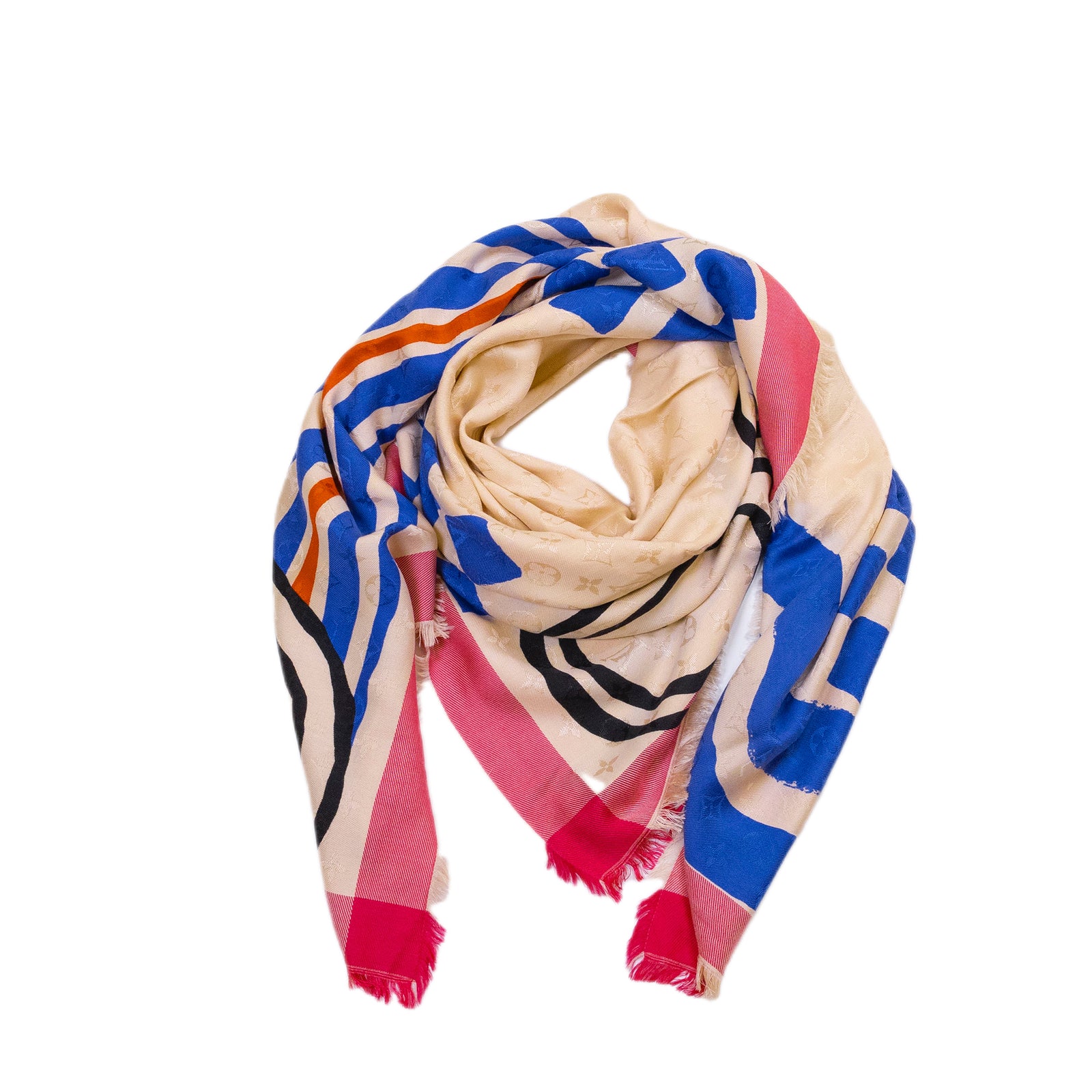 LOUIS VUITTON MULTICOLOUR MONOGRAM SHAWL