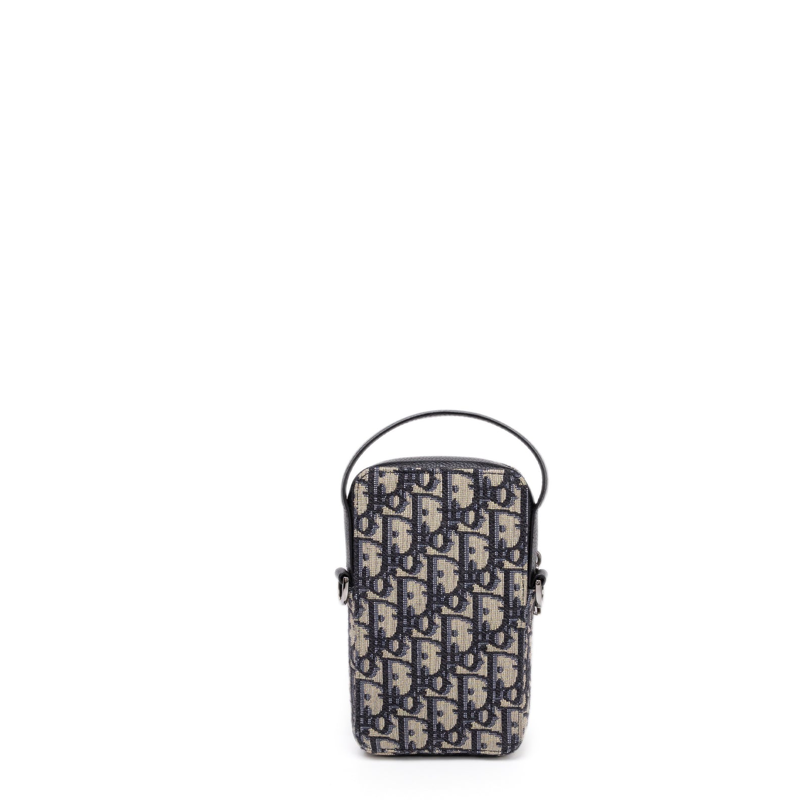 CHRISTIAN DIOR MICRO RIDER POUCH BLUE OBLIQUE CANVAS SHW