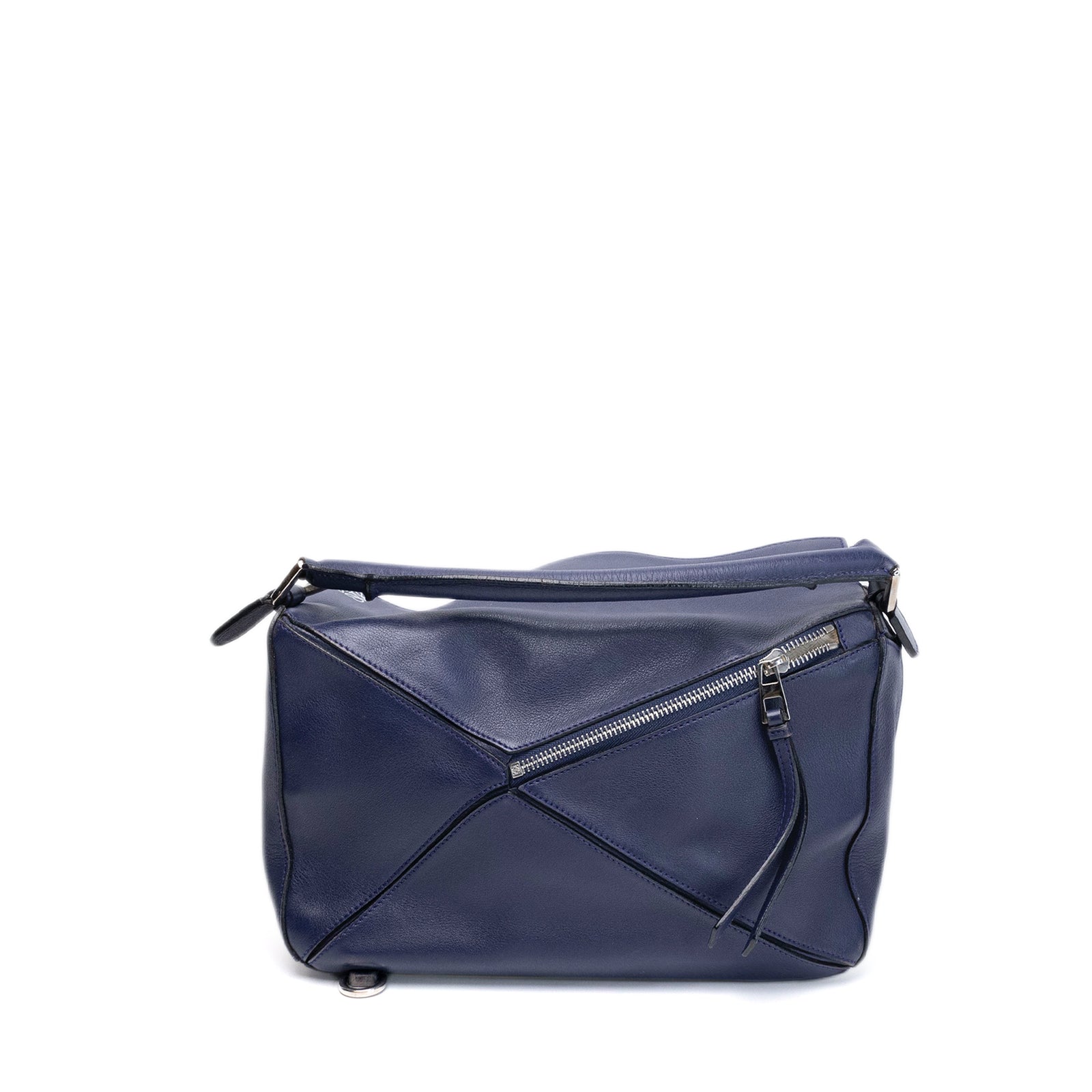 LOEWE MEDIUM PUZZLE BAG NAVY CALFSKIN SHW