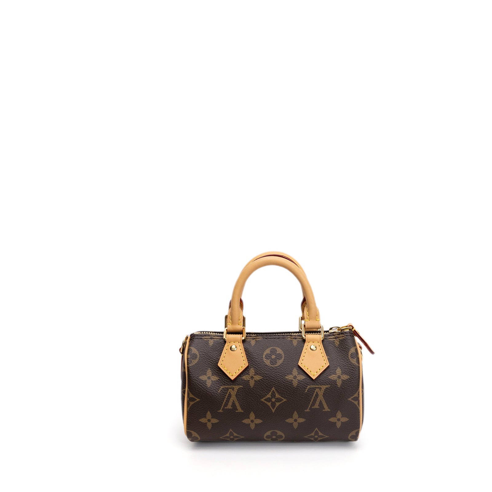LOUIS VUITTON NANO SPEEDY MONOGRAM CANVAS GHW