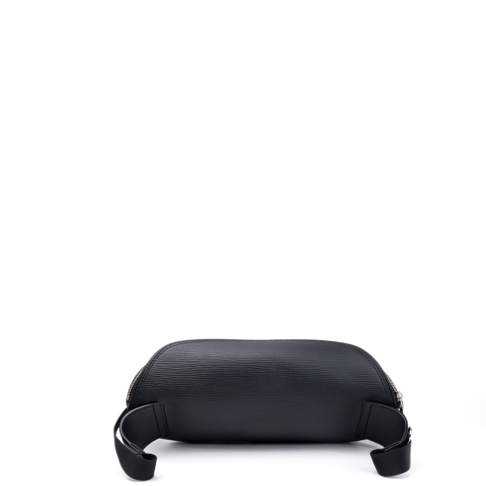 LOUIS VUITTON BUM BAG BLACK EPI LEATHER SHW