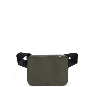 LOEWE MILITARY MESSENGER BAG CALFSKIN LEATHER KHAKI GREEN SHW