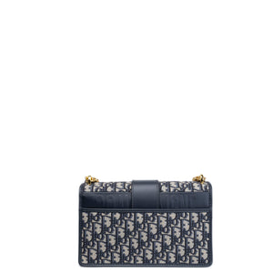 CHRISTIAN DIOR 30 MONTAIGNE EAST-WEST BAG WITH CHAIN OBLIQUE JACQUARD GHW