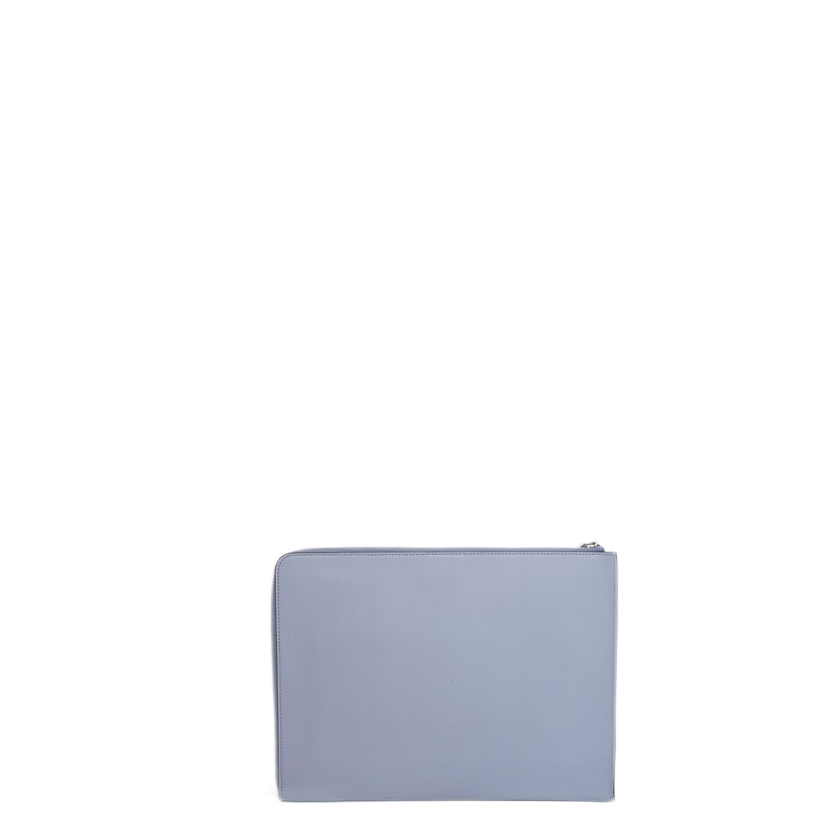 FENDI RAINBOW STUD POUCH NAVY BLUE LEATHER SHW