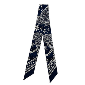 HERMES LES LEOPARDS BANDANA TWILLY