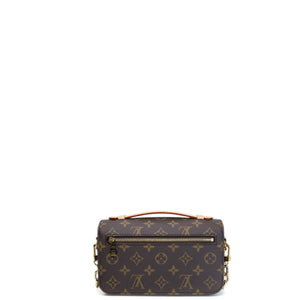 LOUIS VUITTON POCHETTE METIS EAST WEST MONOGRAM CANVAS GHW (MICROCHIP)