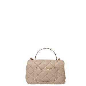CHANEL 25S MINI COCO CRUSH HANDLE BAG (MICROCHIP)