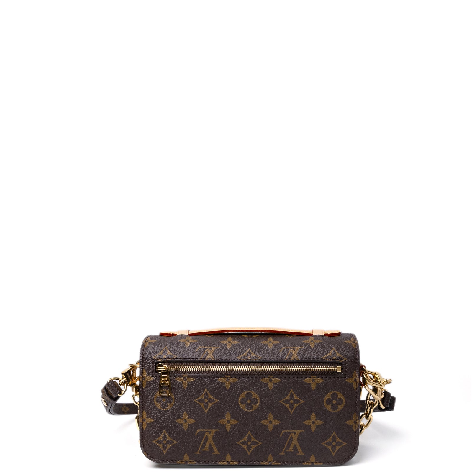 LOUIS VUITTON POCHETTE METIS EAST WEST MONOGRAM CANVAS GHW