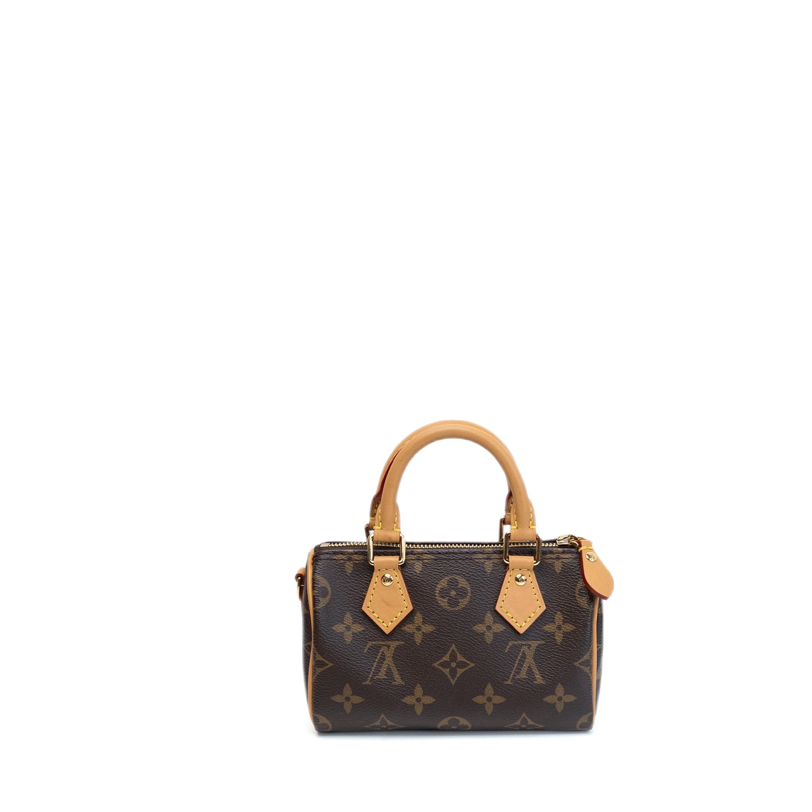 LOUIS VUITTON NANO SPEEDY MONOGRAM CANVAS GHW
