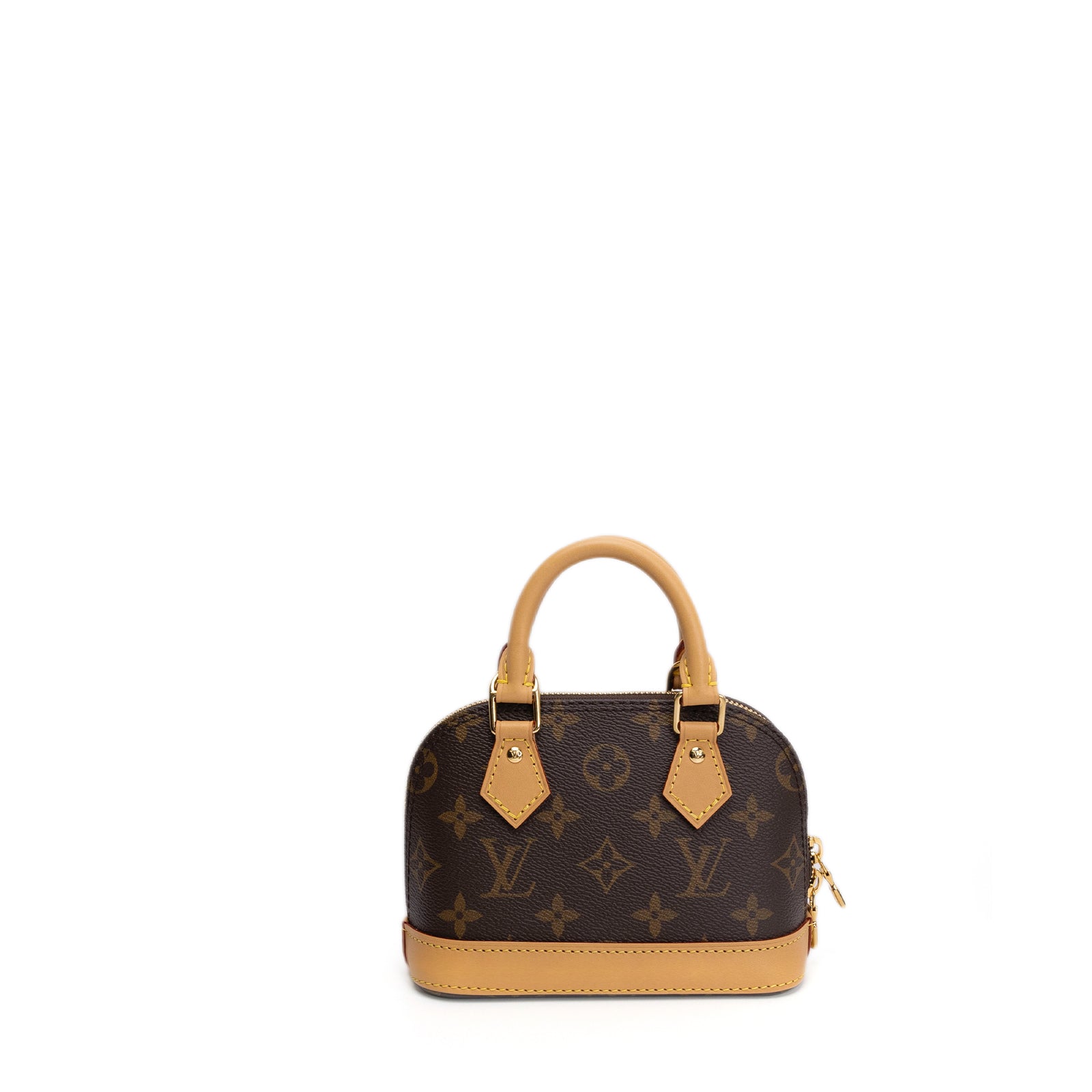 LOUIS VUITTON ALMA BB MONOGRAM CANVAS GHW (MICROCHIP)