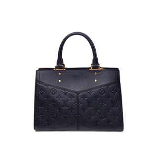 LOUIS VUITTON SULLY PM MARINE ROUGE MONOGRAM EMPREINTE LEATHER GHW