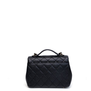CHANEL BUSINESS AFFINITY SMALL FLAP BAG BLACK CAVIAR GHW
