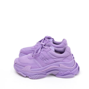 BALENCIAGA TRIPLE S SNEAKERS PURPLE SIZE 37