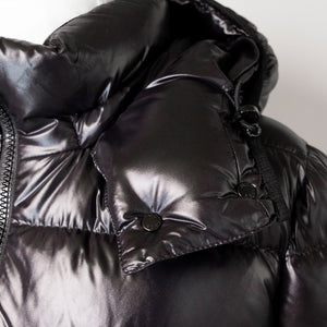MONCLER BABY HOODED SHORT DOWN JACKET SIZE 2