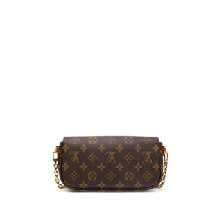 LOUIS VUITTON IVY WALLET ON CHAIN MONOGRAM CANVAS GHW