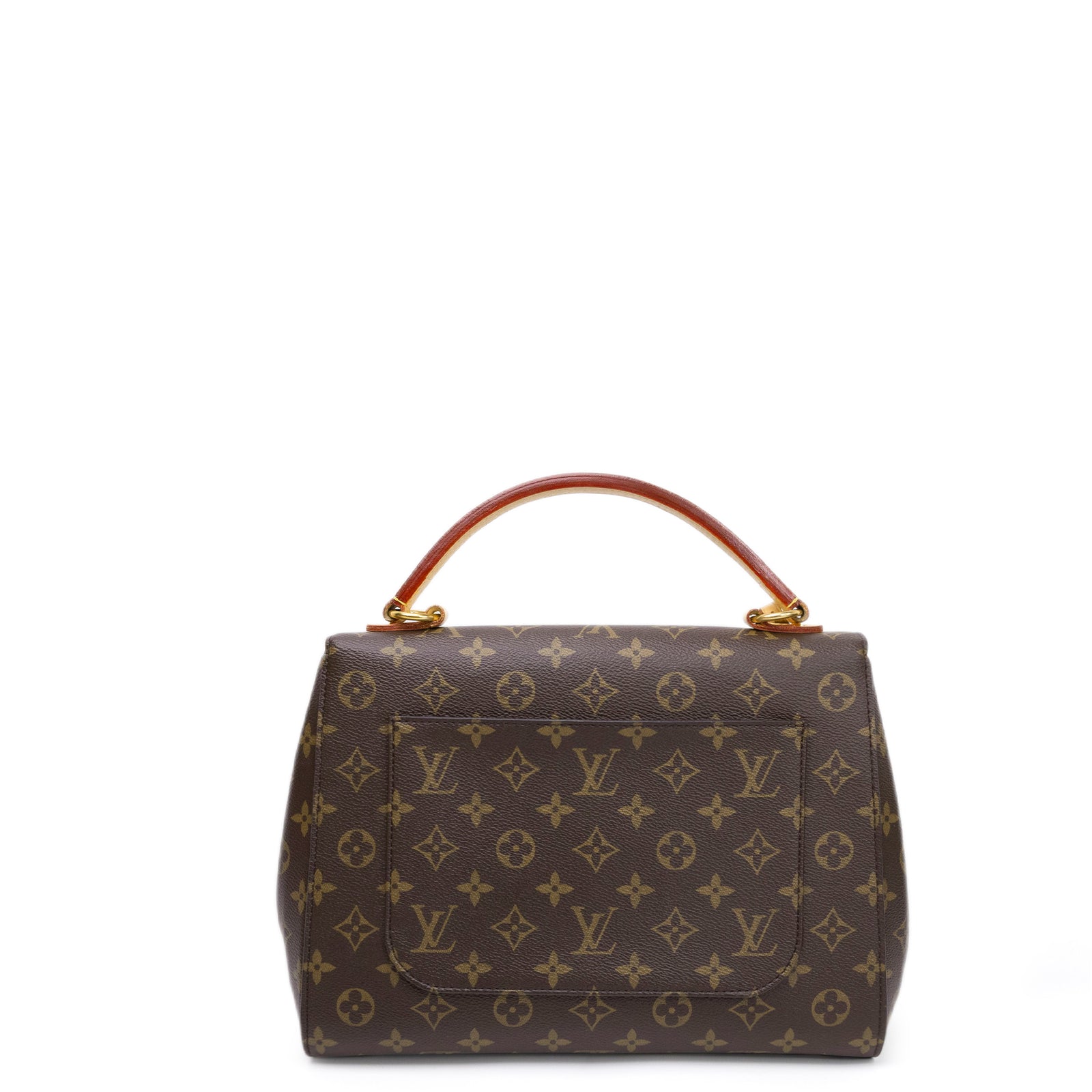 LOUIS VUITTON CLUNY MM BROWN MONOGRAM CANVAS GHW
