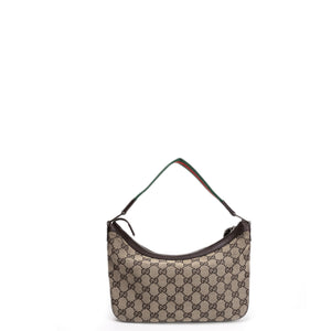GUCCI GG SHERRY LINE HOBO BAG BEIGE GG SUPREME CANVAS SHW