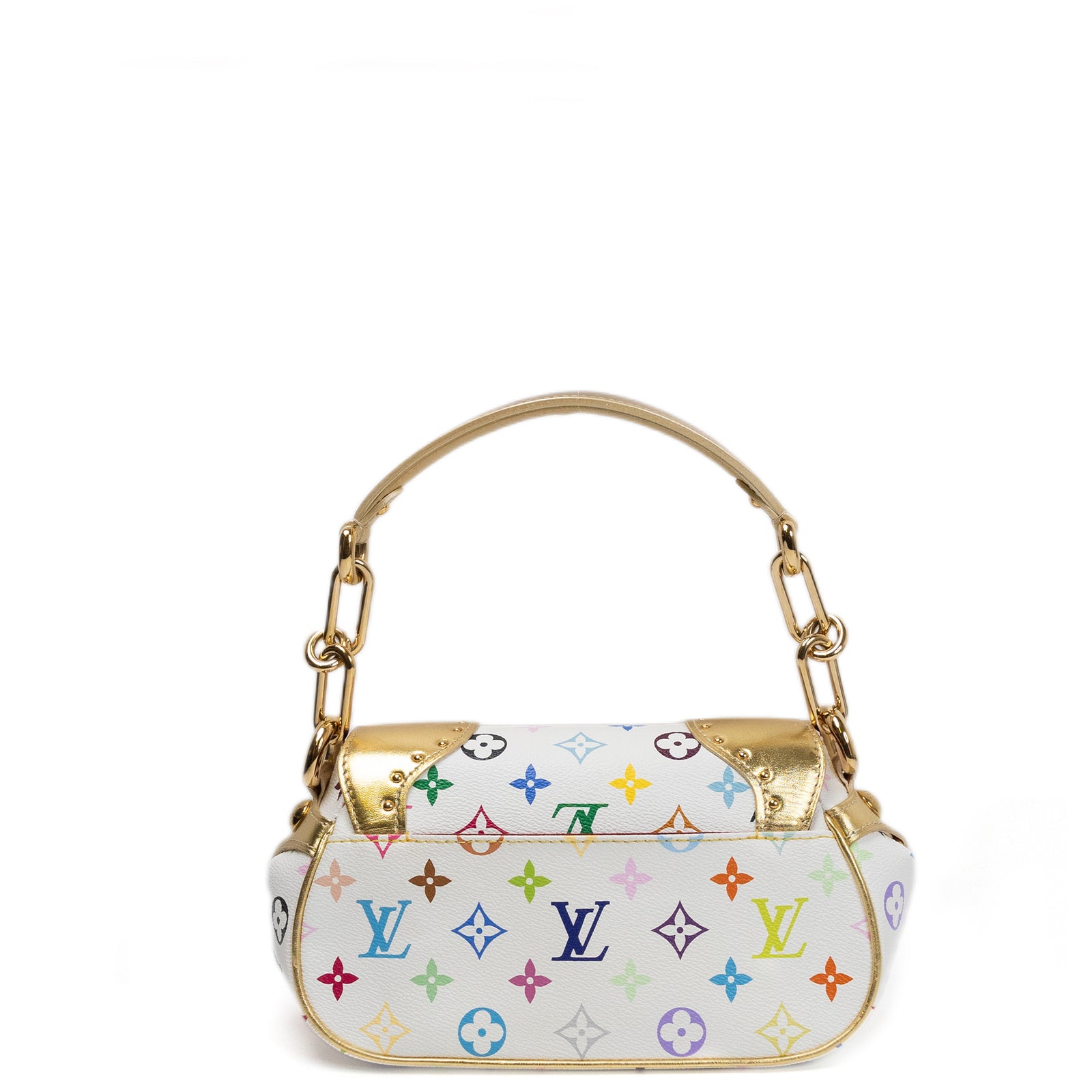 LOUIS VUITTON MARILYN MULTICOLOR BLANC SHOULDER BAG GHW