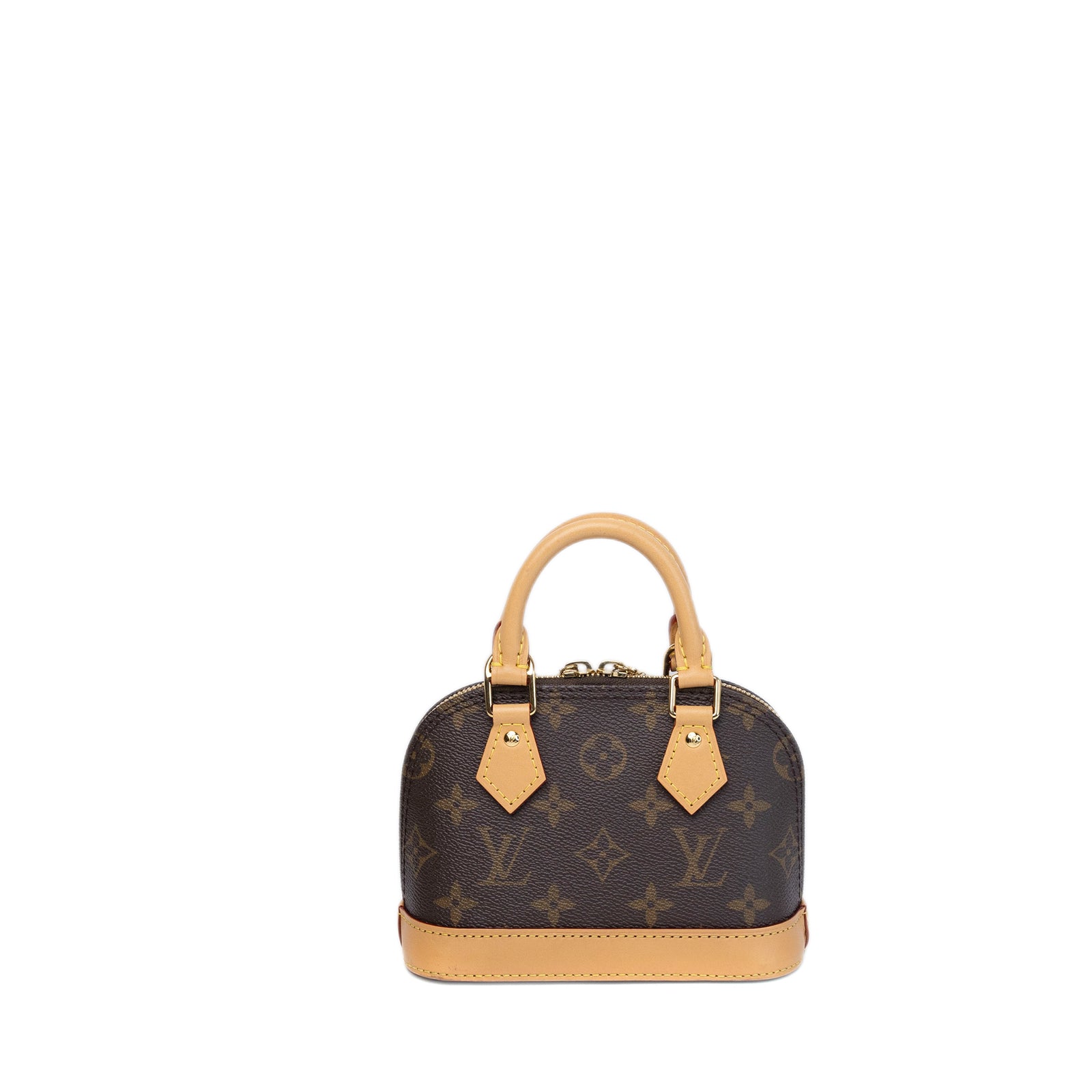 LOUIS VUITTON ALMA BB MONOGRAM CANVAS GHW (MICROCHIP)
