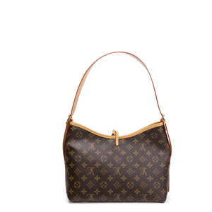 LOUIS VUITTON CARRYALL PM BROWN MONOGRAM CANVAS GHW (MICROCHIP)