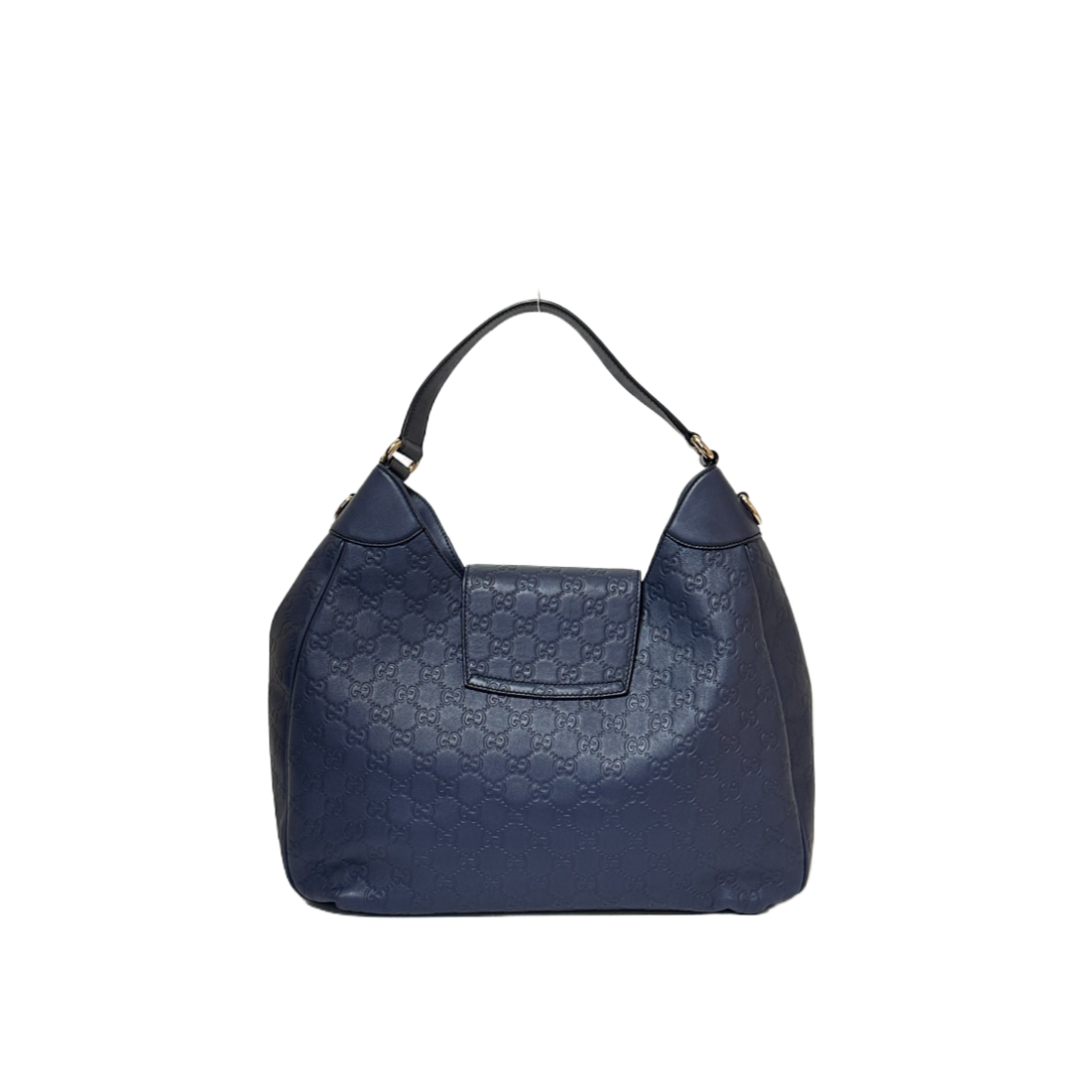 GUCCI EMILY LEATHER SHOULDER BAG GHW