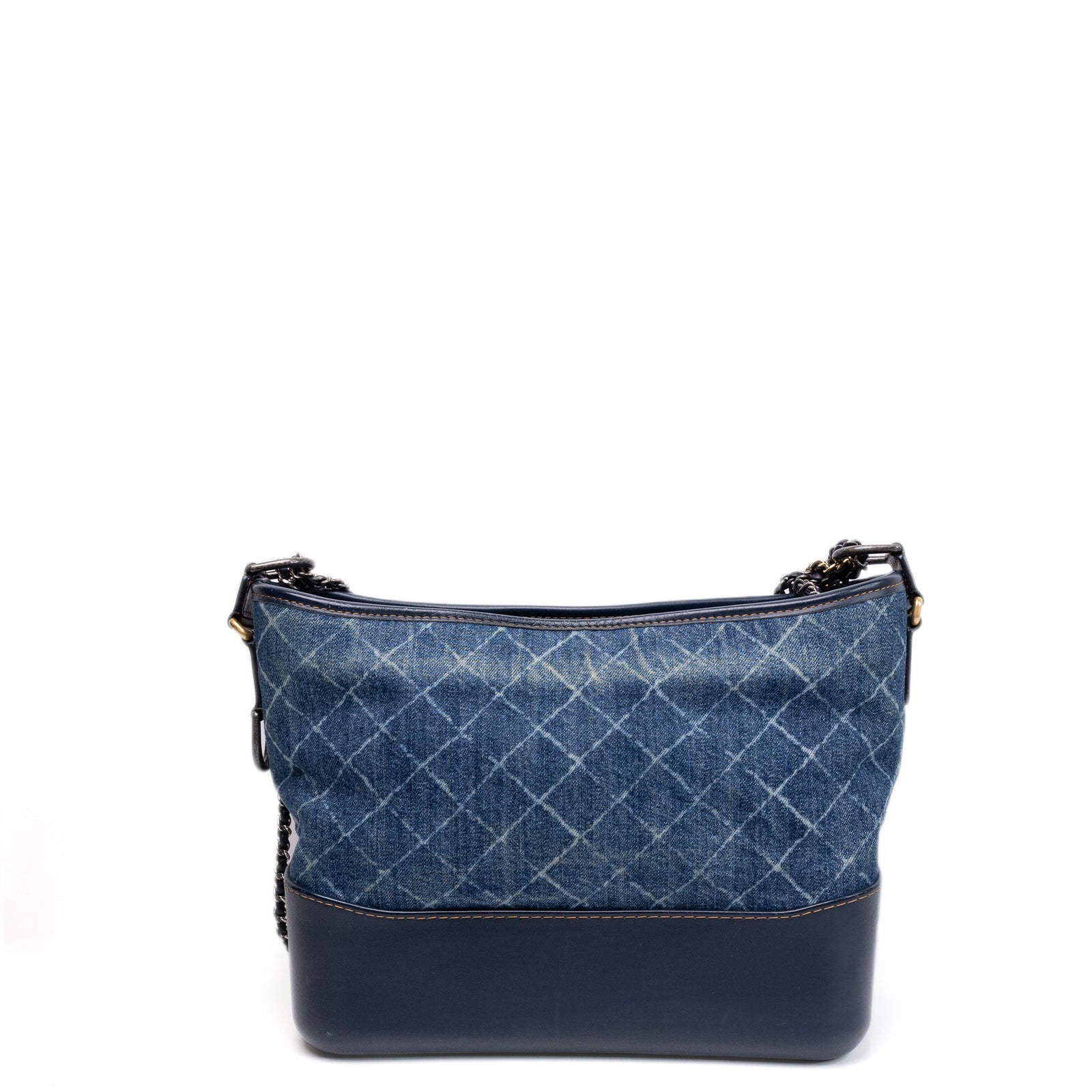 CHANEL GABRIELLE HOBO BAG DENIM / LEATHER MULTICOLOURED HARDWARE